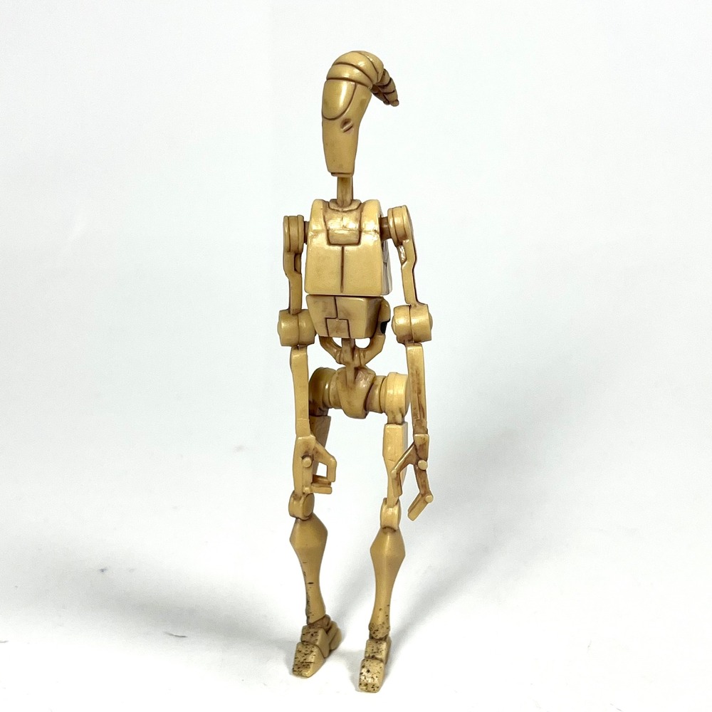 Star Wars Battle Droid Dirty Variant Figure 1999 Episode 1 Phantom Menace Hasbro